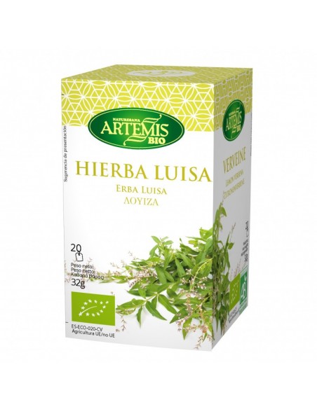  Hierba Luisa Infusion 20Bolsitas. Bio Artemis