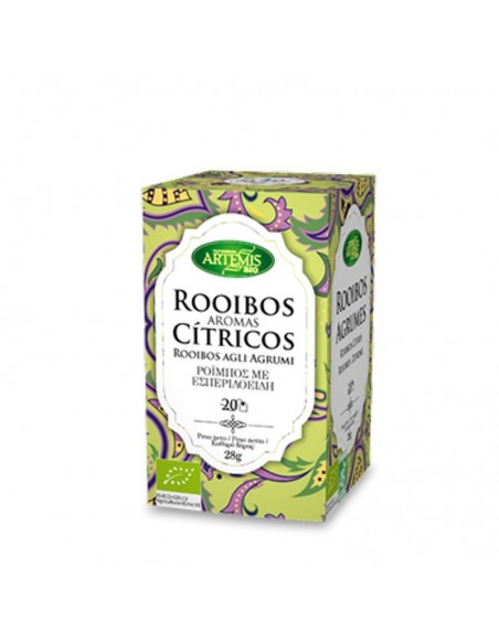  Té Rooibos Citricos Sin Teina Infusion 20Bolsitas. Artemis