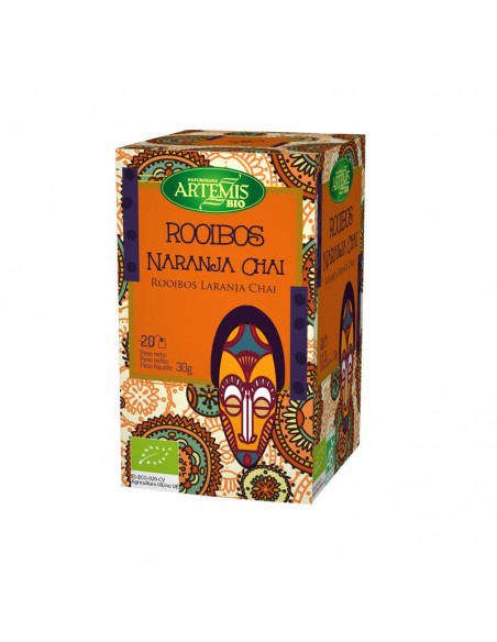  Té Rooibos Naranja Chai Sin Teina Inf 20Bolsit Bio Artemis