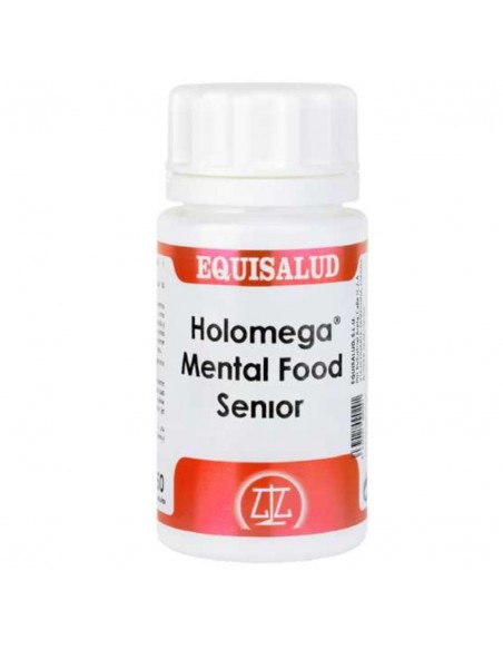 Holomega Mental Food Senior 50Cap. Equisalud