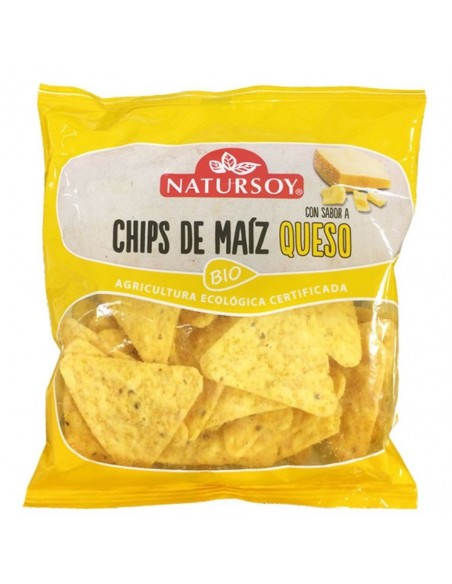  Chips De Maiz Y Queso 75Gr. Bio Natursoy