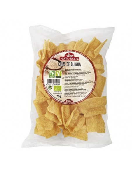 Chips De Quinoa 70Gr. Bio Natursoy