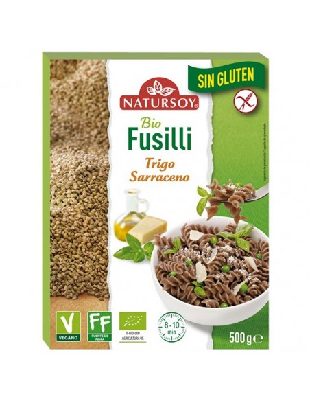 Fusilli De Trigo Sarraceno 500Gr. Bio Sg Natursoy
