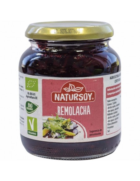  Remolacha En Rodajas 100Gr. Natursoy