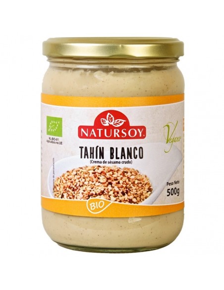  Tahin Blanco Crudo 500Gr. Natursoy