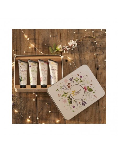  Cofre Beige Cuarteto De Cremas De Manos Fleurance Nature