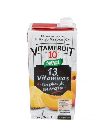  Zumo Vitamfruit N-10 Vitaminado 1Lt Santiveri