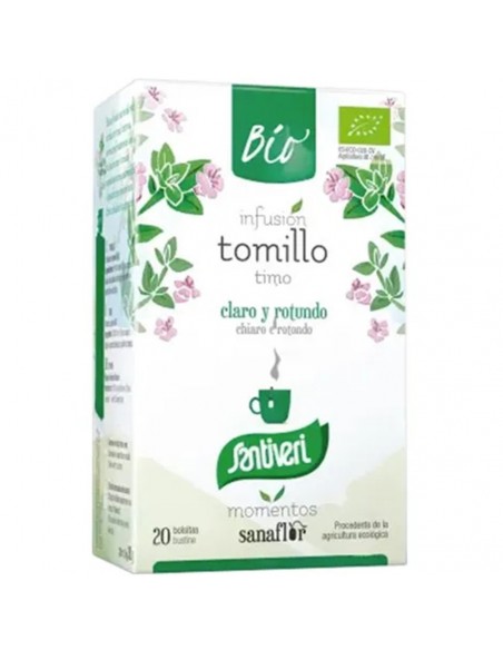  Sanaflor Tomillo Infusion 20Ud. Bio Santiveri