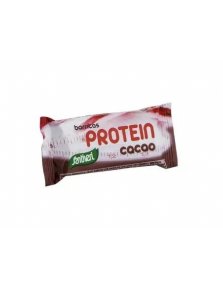 Barritas Protein Cacao Caja 16Ud. Santiveri