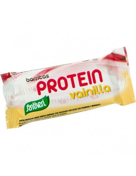 Barritas Protein Vainilla Caja 16Ud. Santiveri
