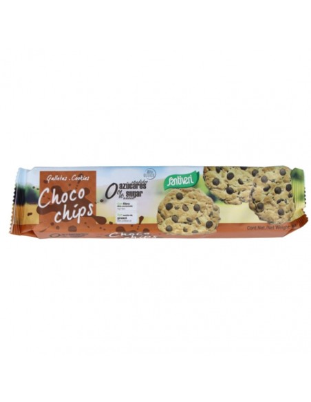  Galletas Choco Chips 185Gr Santiveri