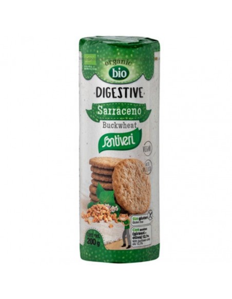  Galletas Digestive Sarraceno 200Gr. Bio Santiveri