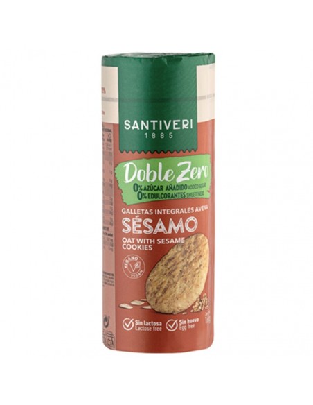 Galletas Sesamo Doble Zero 165Gr. Santiveri
