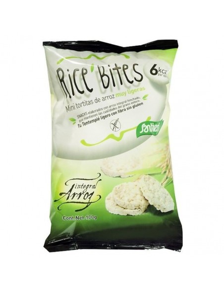  Noglut Tortitas De Arroz Mini Bites 100Gr. Santiveri