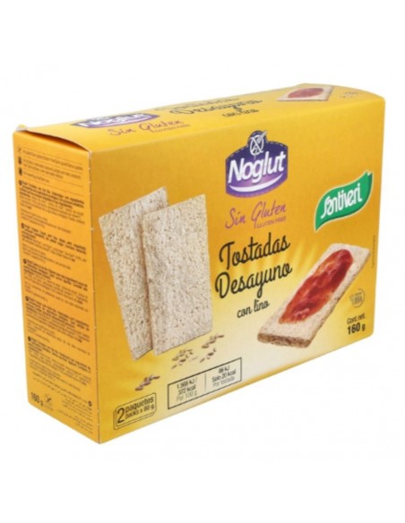  Noglut Tostadas Desayuno 160Gr. Santiveri
