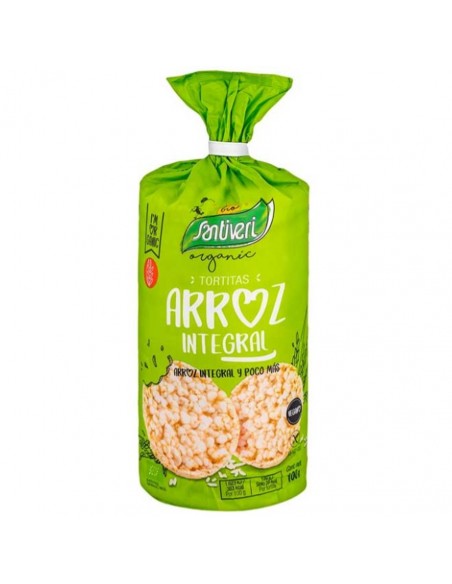  Tortitas De Arroz Integral 100Gr. Bio S/Sal Santiveri
