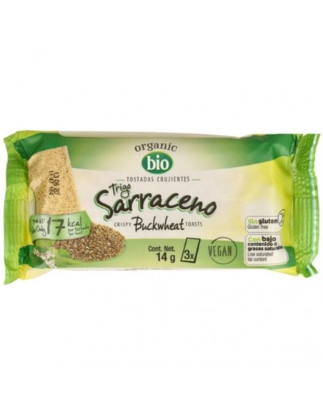 Tostadas De Trigo Sarraceno 3Ud 14Gr. Bio Santiveri