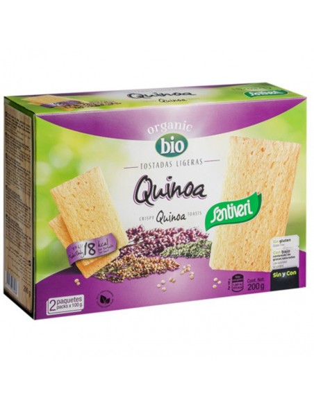  Tostadas Ligeras De Quinoa 2P 200Gr. Bio Santiveri