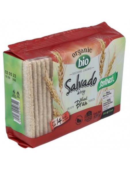 Tostadas Ligeras De Salvado 125Gr. Bio Santiveri