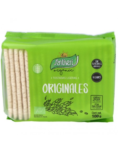 Tostadas Ligeras Originales 100Gr. Bio Santiveri