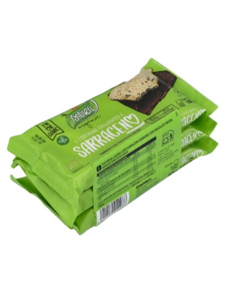  Tostadas Trigo Sarraceno Choco Negro 6Ud. Santiveri