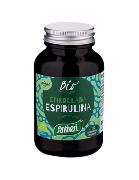 Alga Spirulina 100Comp. Bio Santiveri
