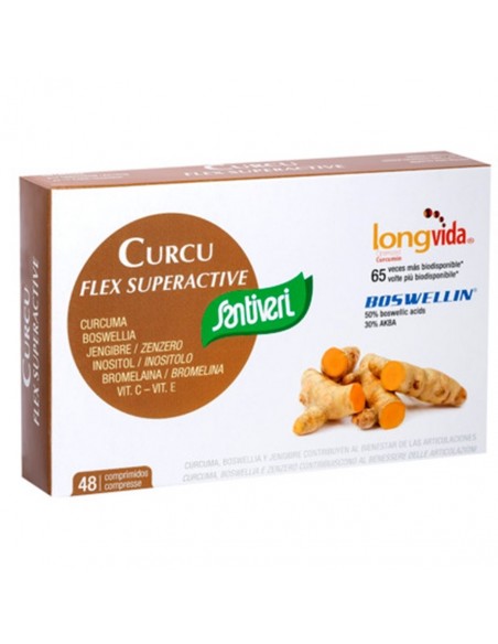  Curcu Flex Superactive 48Comp. Santiveri