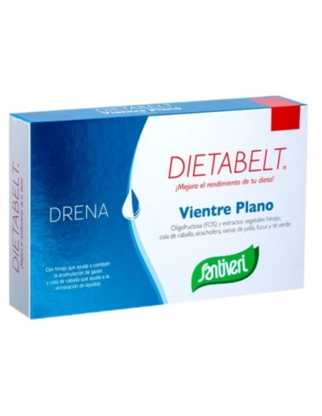  Dietabelt Drena Vientre Plano 60Cap. Santiveri