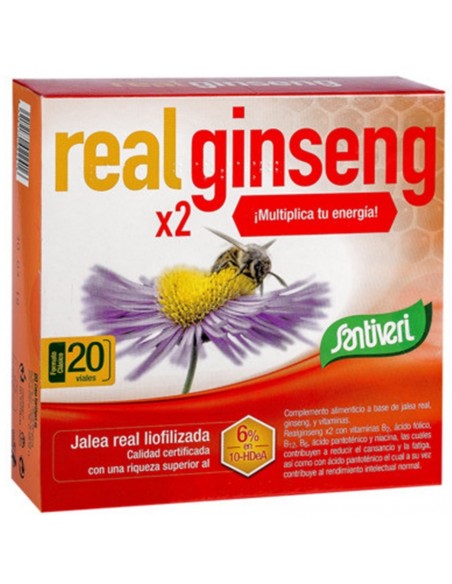  Realginseng 2 X 20Viales Santiveri