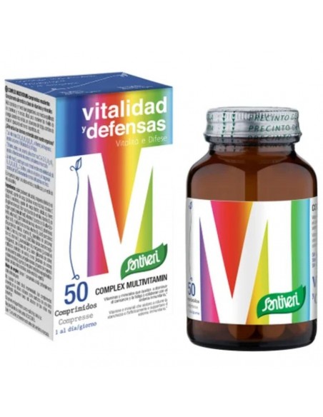  Vitaminas Complex Multivit 50Cap. Santiveri
