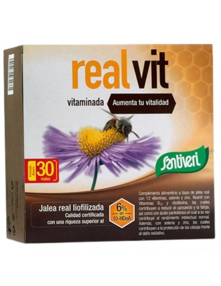 Realvit Vitaminada 20Viales Santiveri