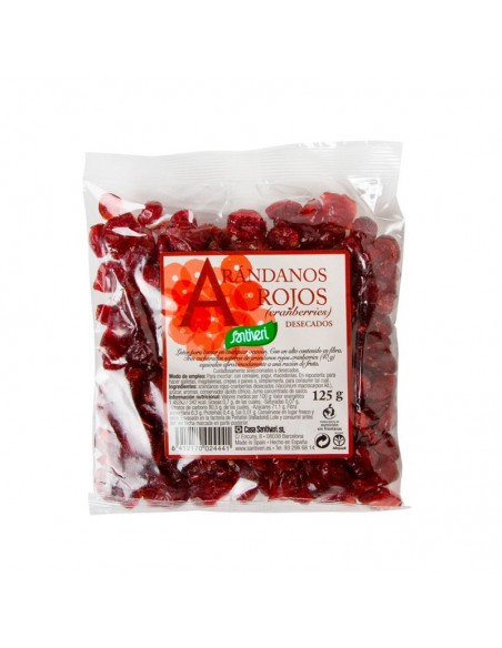 Arandanos Rojos Desecados 125Gr. Santiveri