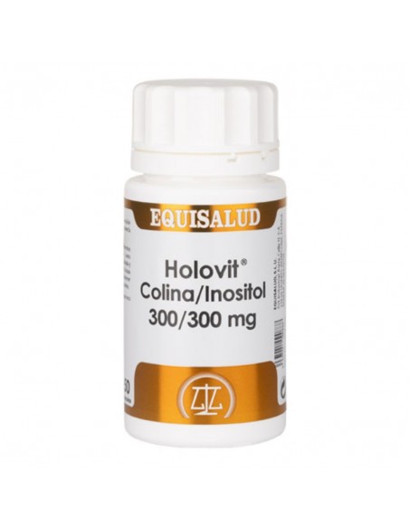  Holovit Colina/Inositol 300/300Mg 50Cap.Equisalud