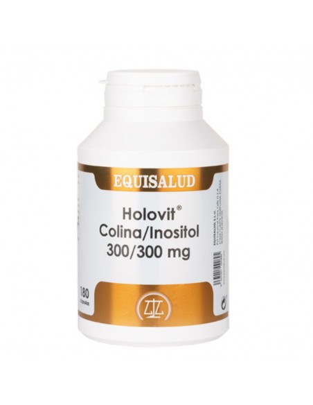  Holovit Colina/Inositol 300/30Mg 180Cap.Equisalud