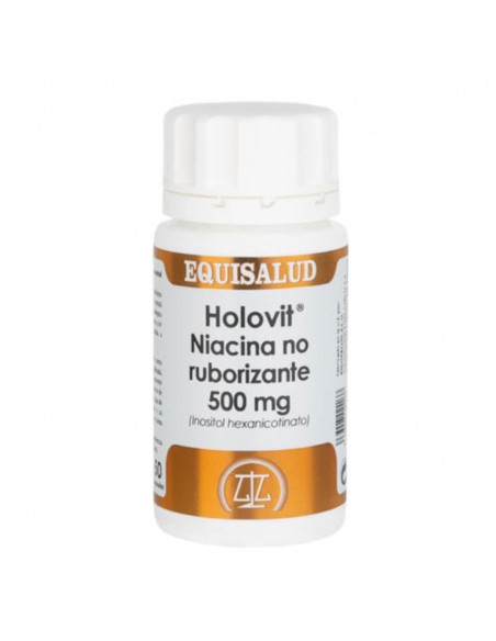 Holovit Niacina No Ruborizante 500Mg. 50Cap.Equisalud