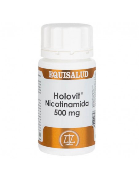 Holovit Nicotinamida 500Mg. 50Cap.Equisalud