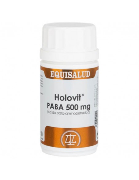  Holovit Paba 500Mg. 50Cap.Equisalud