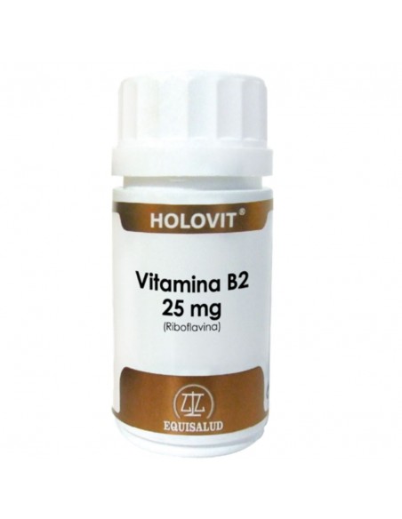 Holovit Vit. B2 25Mg. 50Cap. Equisalud