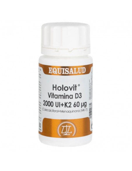 Holovit Vit. D3 2000Ui (Colecalciferol) 50Cap.Equisalud