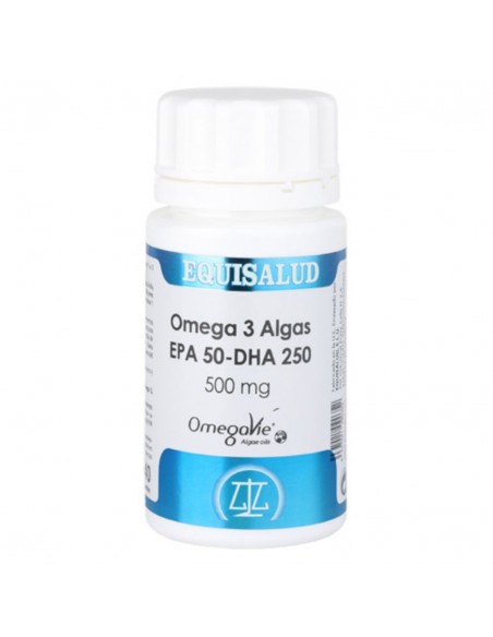 Omega 3 Algas Epa 50-Dha 250 500Mg 40Perlas Equisalud
