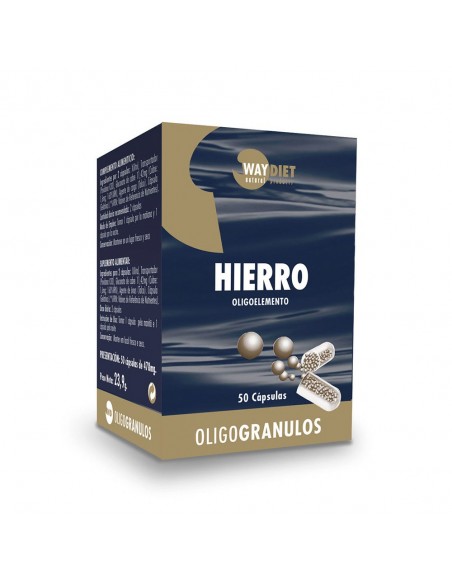 Hierro Oligogranulos 50Caps. Waydiet