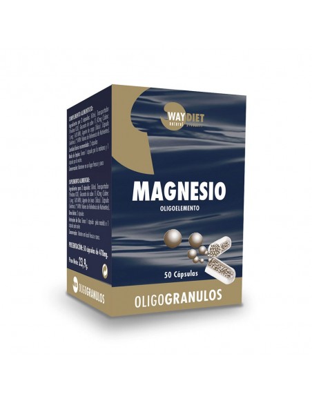 Magnesio Oligogranulos 50Caps. Waydiet
