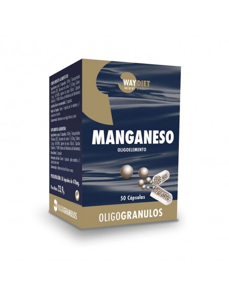 Manganeso Oligogranulos 50Caps. Waydiet