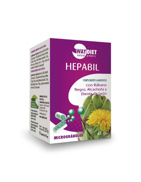 Phytocomplex Hepabil 45Caps. Waydiet