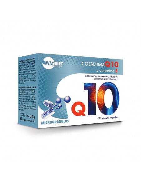 Q10 + Vit E 30Caps. Waydiet