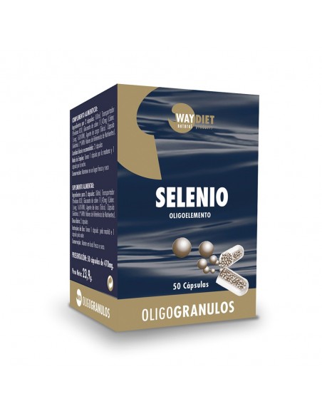 Selenio Oligogranulos 50Caps. Waydiet