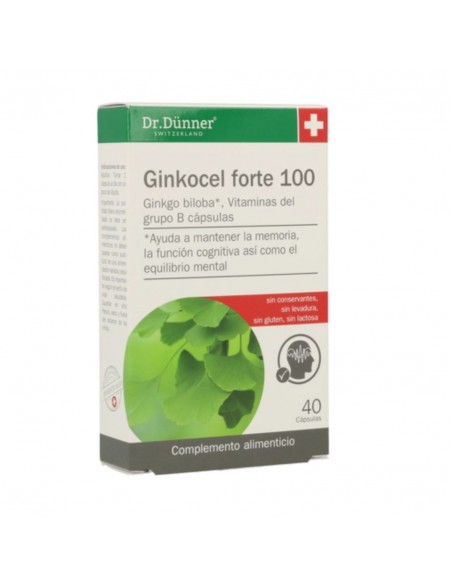  Ginkocel Forte 100 40Cap. Dr.Dunner Salus