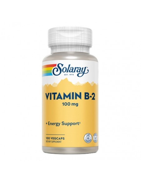 B2 100mg. 100cap.veg Solaray