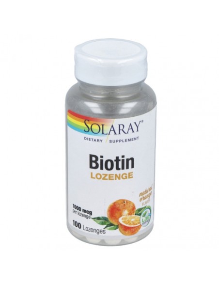  BIOTIN 1000mcg. 100comp.sublinguales Solaray