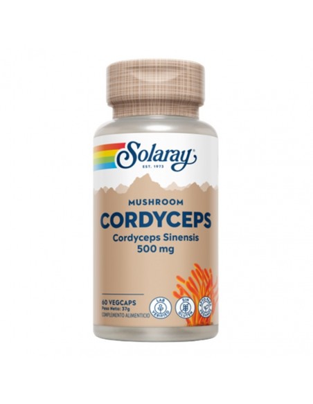  CORDYCEPS EXT.500mg. 60cap. Solaray